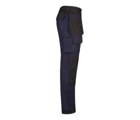 103019S.PANTALÓN CANVAS STRETCH AZUL NAVY/NEGRO 3XL