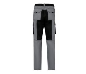 103020B.PANTALÓN BICOLOR GRIS/NEGRO 34