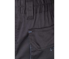 103024S.PANTALÓN STRETCH BICOLOR NEGRO/CELESTE 34