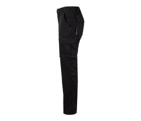 103024S.PANTALÓN STRETCH BICOLOR NEGRO/CELESTE 34