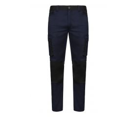 103031S.PANTALÓN STRETCH BICOLOR AZUL NAVY/NEGRO 44