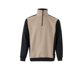 105703 / SUDADERA BICOLOR CREMALLERA