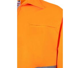 155.CAZADORA AV NARANJA FLÚOR 2XL