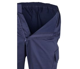 157.PANTALÓN BICOLOR AV AZUL MARINO/NARANJA FLÚOR S