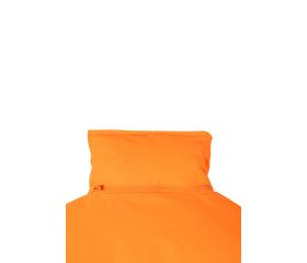 166.PARKA BICOLOR AV AZUL MARINO/NARANJA FLÚOR 2XL