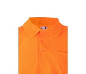 172.POLO MC AV NARANJA FLÚOR 2XL