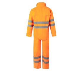 189.TRAJE LLUVIA AV NARANJA FLÚOR 2XL