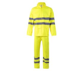 189.TRAJE LLUVIA AV AMARILLO FLÚOR M