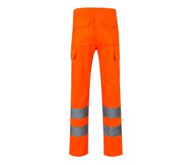 303006.PANTALÓN AV NARANJA FLÚOR 2XL