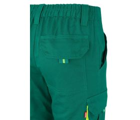 303007.PANTALÓN 100% ALGODÓN AV VERDE/AMARILLO FLÚOR 2XL