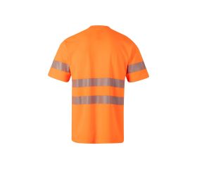 305508.CAMISETA ALGODÓN MC RS NARANJA FLÚOR 2XL