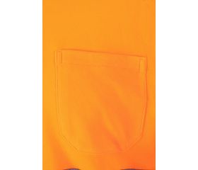 305514.POLO ALGODÓN ML AV NARANJA FLÚOR 2XL