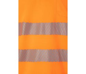 305524.POLO ALGODÓN ML RS NARANJA FLÚOR 2XL