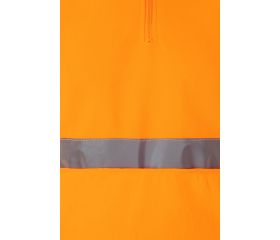 305702.SUDADERA CREMALLERA AV NARANJA FLÚOR 2XL