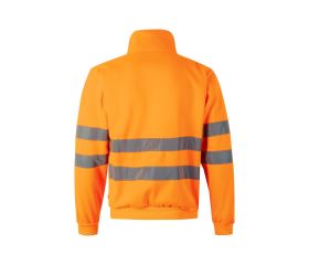 305702.SUDADERA CREMALLERA AV NARANJA FLÚOR 2XL