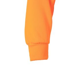 305704.SUDADERA CREMALLERA RS NARANJA FLÚOR 2XL