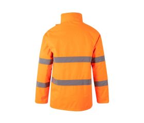 306004.PARKA AV NARANJA FLÚOR 2XL