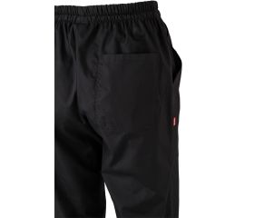 403006.PANTALÓN COCINA POPELÍN NEGRO 2XL