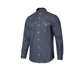 405006S / CAMISA DENIM ML HOMBRE