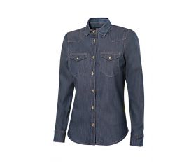 405007S / CAMISA DENIM ML MUJER