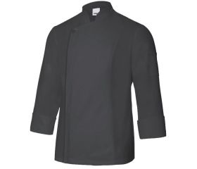 405202TC.CHAQUETA COCINA ML HOMBRE NEGRO 46