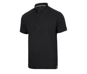 405504.POLO 100% POLIÉSTER MC HOMBRE NEGRO 2XL