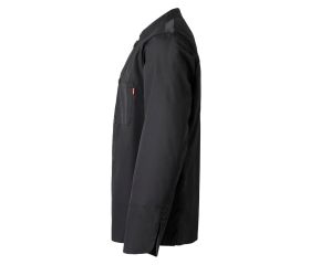 434.CHAQUETA COCINA ML NEGRO 44