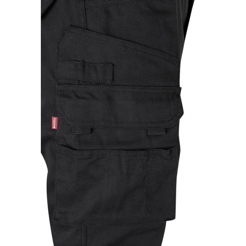 103011.PANTALÓN CANVAS NEGRO 2XL