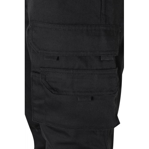 103011.PANTALÓN CANVAS NEGRO 2XL