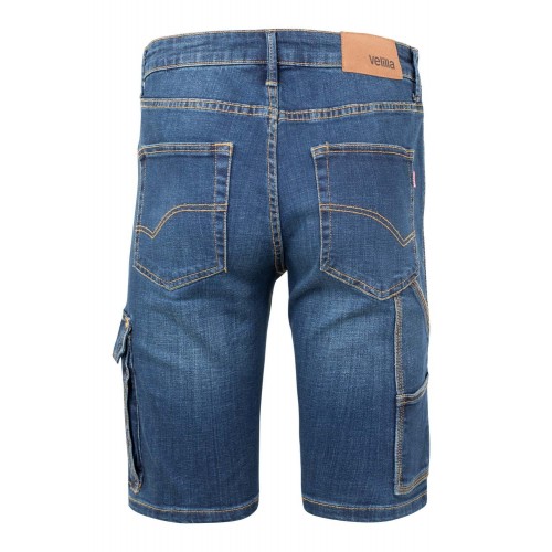 103017S.BERMUDA DENIM STRETCH DENIM L