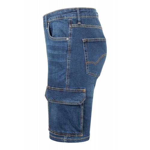 103017S.BERMUDA DENIM STRETCH DENIM L