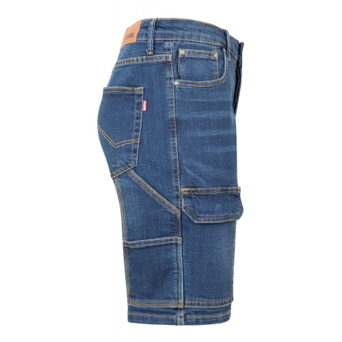 103017S.BERMUDA DENIM STRETCH DENIM L