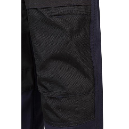 103019S.PANTALÓN CANVAS STRETCH AZUL NAVY/NEGRO L