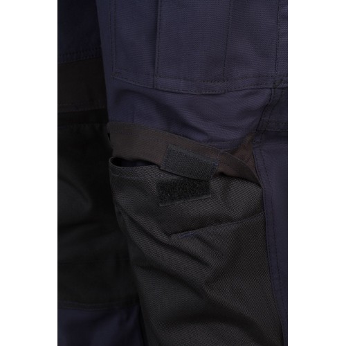 103019S.PANTALÓN CANVAS STRETCH AZUL NAVY/NEGRO L