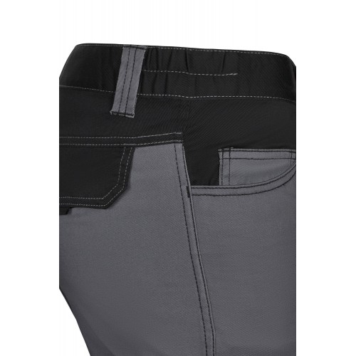 103031S.PANTALÓN STRETCH BICOLOR GRIS/NEGRO 54