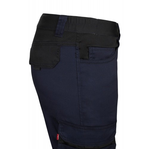 103031S.PANTALÓN STRETCH BICOLOR AZUL NAVY/NEGRO 44