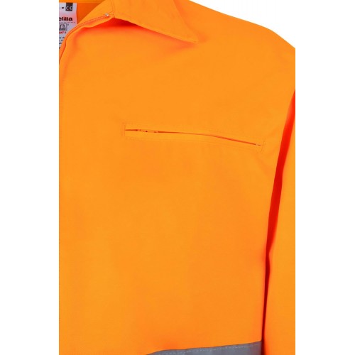 155.CAZADORA AV NARANJA FLÚOR 2XL