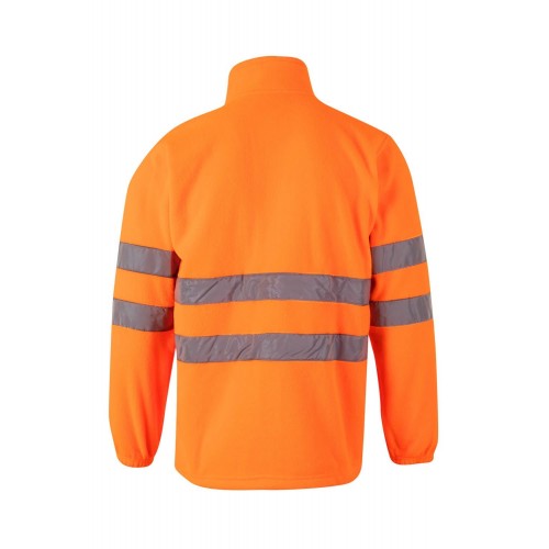 181.CHAQUETA POLAR AV NARANJA FLÚOR 2XL