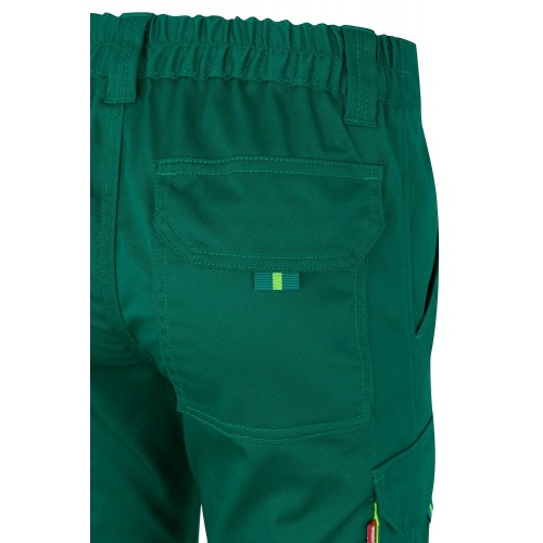 303002S.PANTALÓN STRETCH BICOLOR AV VERDE/AMARILLO FLÚOR 2XL