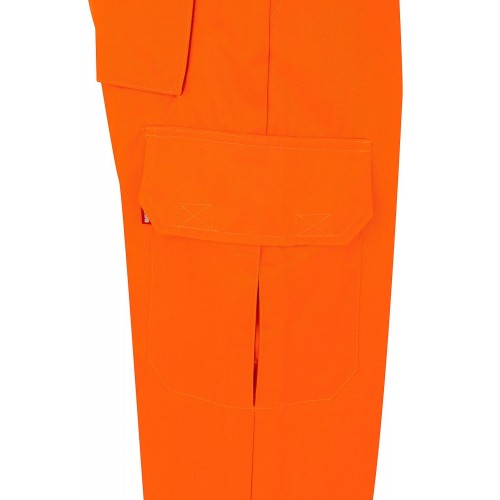 303006.PANTALÓN AV NARANJA FLÚOR 2XL