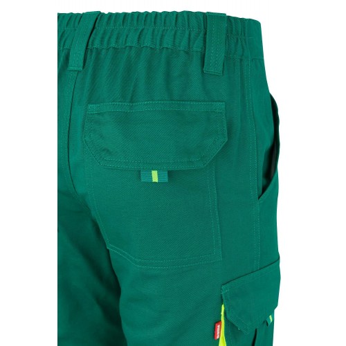 303007.PANTALÓN 100% ALGODÓN AV VERDE/AMARILLO FLÚOR 2XL