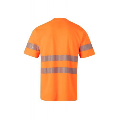 305508.CAMISETA ALGODÓN MC RS NARANJA FLÚOR 2XL