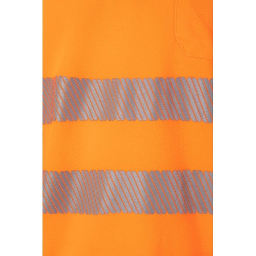 305524.POLO ALGODÓN ML RS NARANJA FLÚOR 2XL