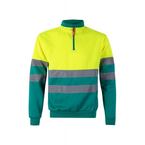 305701 / SUDADERA BICOLOR CREMALLERA AV