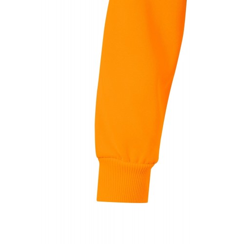 305702.SUDADERA CREMALLERA AV NARANJA FLÚOR 2XL