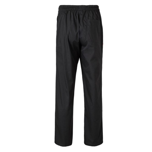 403006.PANTALÓN COCINA POPELÍN NEGRO 2XL