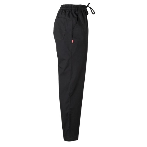 403006.PANTALÓN COCINA POPELÍN NEGRO 2XL