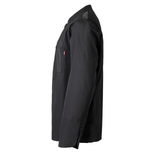 434.CHAQUETA COCINA ML NEGRO 44