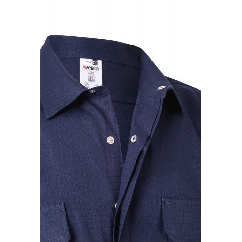 605002.CAMISA IGNÍFUGA AV AZUL NAVY 2XL