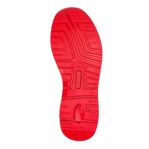 707001.ZAPATO S1P SRC LIBRE DE METAL NEGRO/ROJO 36